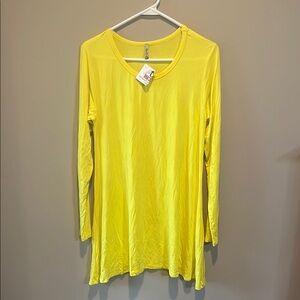 Gorgeous Brand New Yellow Tunic! So soft! Feels like butter!